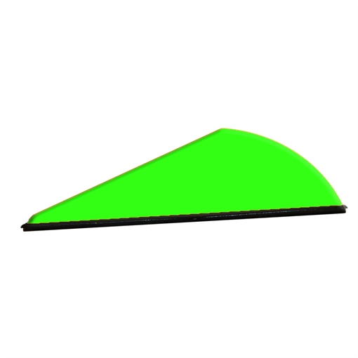 Picture of Q2i Q2i Rapt-X Vanes Neon Green 100 pk. Q01043