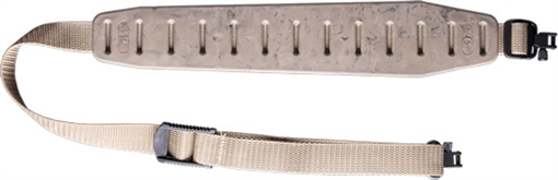 Picture of Quake Claw Standard 2.0, 2 Point Rifle Sling, Sand Camo, Includes Hush Stalker II QD Metal Sling Swivels 50038-4 500384