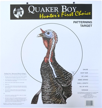 Picture of QUAKER BOY PAPER TARGET TURKEY 20" X 20" 100-PACK 80112