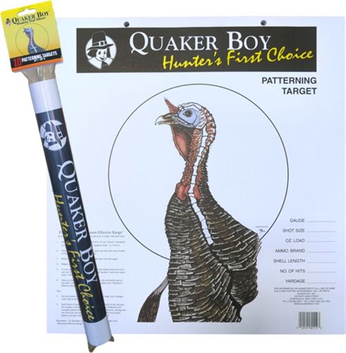 Picture of QUAKER BOY PAPER TARGET TURKEY 20" X 20" ROLLED 10-PACK 80116