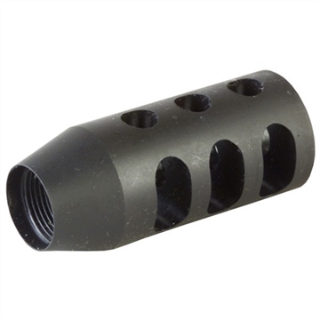 Picture of Hollands Gunsmithing QUICK DISCHARGE BRAKE 30 CALIBER 9/16-28 SS BLUED NONE