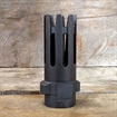 Picture of QUICKMOUNT 7.62 Carbon Cutting Flash Hider Threaded 5/8 x 24 GEM-HVT-FH