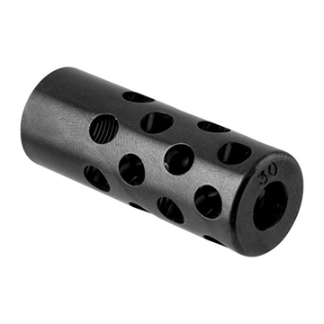 Picture of Gentry Custom QUIET MUZZLE BRAKE 30 CALIBER 1/2-28 STEEL POLISHED BLUED 339101308