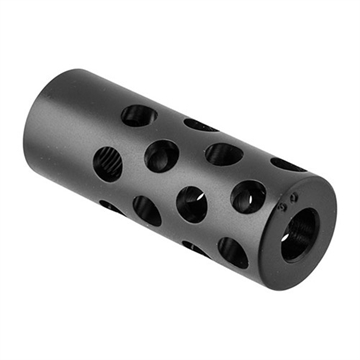 Picture of Gentry Custom QUIET MUZZLE BRAKE 30 CALIBER 1/2-28 STEEL MATTE BLUED 339111308