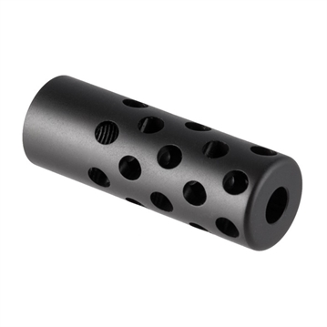 Picture of Gentry Custom QUIET MUZZLE BRAKE 6.5 CALIBER 5/8-24 STEEL MATTE BLUED 339-111-065