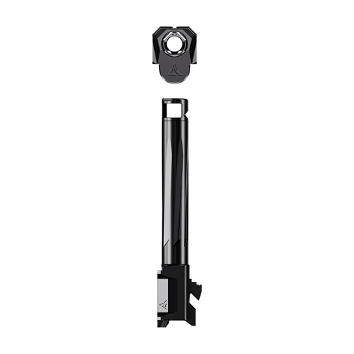 Picture of Radian Afterburner and Ramjet Micro Compensator and Ported Handgun Barrel for Glock G43 Black R0842