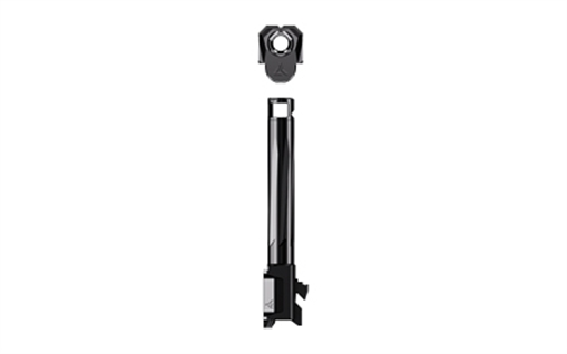 Picture of Radian Weapons RAMJET, Barrel with AFTERBURNER Compensator, 9MM, Radianite Finish, Black, INTRA-LOK Mounting System, Fits GLOCK 48 R0844