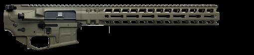 Picture of Radian Weapons AX556, Billet Upper/Lower Set, Semi-Automatic, 556 NATO/223 Remington, Ambidextrous, Cerakote Finish, Olive Drab Green, Includes Radian Talon Ambidextrous Safety, Hammer Pin, 14" MLOK Handguard R0415