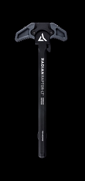 Picture of Radian Weapons Raptor-LT, Ambidextrous, Light Weight, 7075 Aluminum, Polymer Overmold Handles, 5.56MM, For AR15/M16, Grey Finish R0150