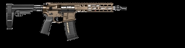 Picture of RADIAN MODEL 1 PISTOL HGA 300 BLKOUT 9IN BBL THREAD 5/8 X24 DA MUZL DEVICE - RADIAN BROWN 30RD MAG R0054 817093021078
