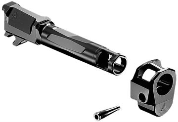 Picture of Radian Weapons RAMJET, Barrel with AFTERBURNER Compensator, 9MM, Radianite Finish, Black, INTRA-LOK Mounting System, Fits Sig Sauer P365XL R0840