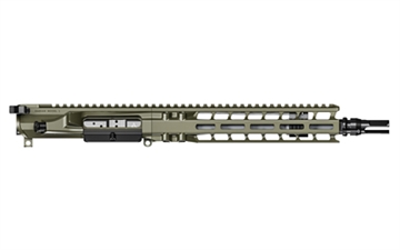Picture of Radian Weapons Complete Upper, 223 Wylde, 10.5" Barrel, 1:8 Twist, Dead Air KeyMo Flash Hider, Carbine Length Gas, 10" MLOK Handguard, Radian Raptor-SD Charging Handle, Radian Enhanced Bolt Carrier Group, Cerakote Finish, Olive Drab Green, Fits AR-15 R0453