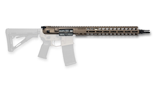Picture of Radian Weapons Complete Upper, 223 Wylde, 14.5" Pinned (16" OAL) Barrel, 1:8 Twist, Dead Air KeyMo Flash Hider, Mid Length Gas, 14" MLOK Handguard, Radian Raptor-SD Charging Handle, Radian Enhanced Bolt Carrier Group, Cerakote Finish, Brown, Fits AR-15 R0465