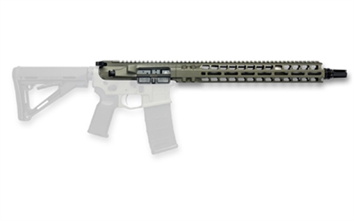 Picture of Radian Weapons Complete Upper, 223 Wylde, 14.5" Pinned (16" OAL) Barrel, 1:8 Twist, Dead Air KeyMo Flash Hider, Mid Length Gas, 14" MLOK Handguard, Radian Raptor-SD Charging Handle, Radian Enhanced Bolt Carrier Group, Cerakote Finish, Olive Drab Green, Fits AR-15 R0467