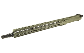 Picture of Radian Weapons Complete Upper, 223 Wylde, 17.5" Barrel, 1:8 Twist, Dead Air KeyMo Flash Hider, Intermediate Length Gas, 17" MLOK Handguard, Radian Raptor-SD Charging Handle, Radian Enhanced Bolt Carrier Group, Cerakote Finish, Olive Drab Green, Fits AR-15 R0481