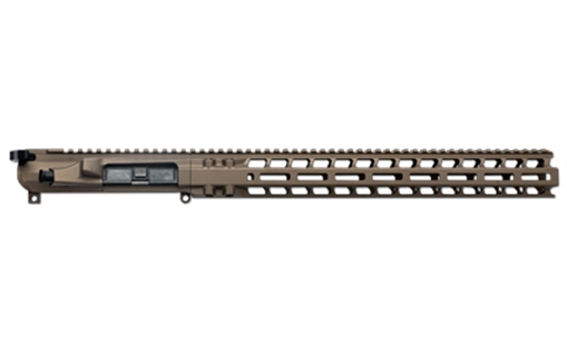 Picture of Radian Weapons Upper/Handguard Set, Cerakote Finish, Brown, Fits AR-15, Includes 15.5" MLOK Handguard, Radian Raptor-SD Charging Handle R0619