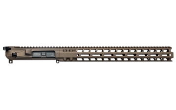 Picture of Radian Weapons Upper/Handguard Set, Cerakote Finish, Brown, Fits AR-15, Includes 15.5" MLOK Handguard, Radian Raptor-SD Charging Handle R0619