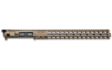Picture of Radian Weapons Upper/Handguard Set, Cerakote Finish, Flat Dark Earth, Fits AR-15, Includes 17" MLOK Handguard, Radian Raptor-SD Charging Handle R0613