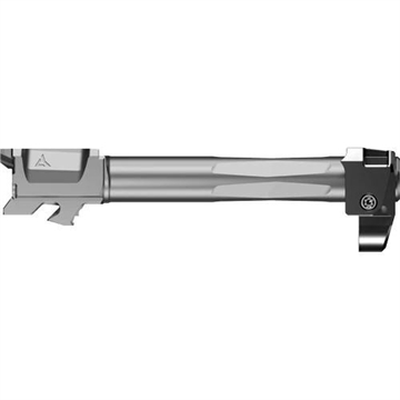 Picture of Radian Weapons Afterburner and Ramjet Combo Ported Barrel and Compensator for Glock Gen 6 17 Grey R1000