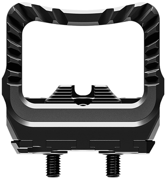 Picture of Radian Weapons Guardian+Six Optic Guard w/Stealth Sights Black Anodized Hardcoat Aluminum RMR Mount Compatible w/Glock MOS Handgun G1501