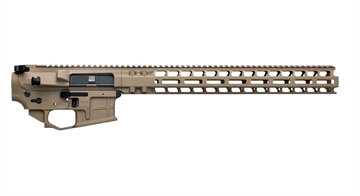 Picture of Radian Weapons AX556, Billet Upper/Lower Set, Semi-Automatic, 556 NATO/223 Remington, Ambidextrous, Cerakote Finish, Olive Drab Green, Includes Radian Talon Ambidextrous Safety, Hammer Pin, 15.5" MLOK Handguard R0407