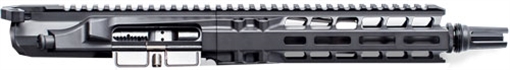 Picture of Radian Weapons Complete Upper, 300 Blackout, 9" Barrel, 1:5 Twist, Dead Air KeyMo Flash Hider, Pistol Length Gas, 8" MLOK Handguard, Radian Raptor-SD Charging Handle, Radian Enhanced Bolt Carrier Group, Cerakote Finish, Black, Fits AR-15 R0027