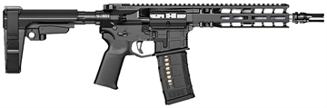 Picture of Radian Weapons Model 1 Pistol 300 Blackout 30+1 9", Black, Billet Rec, M-Lok Handguard, Smooth Buffer Tube (No Brace), Magpul Grip, Ambi Controls, Dead Air QD Flash Hider, Adj. Trigger R0052