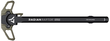 Picture of Radian Weapons Raptor Ambi Charging Handle, Radian OD, Fits Mil-Spec AR-15/M16 Platform R0375