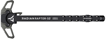 Picture of Radian Weapons Raptor SD Ambi Charging Handle, Radian Gray, Gas Ported Shaft, Fits Mil-Spec AR-15/M16 Platform R0561
