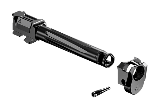 Picture of Radian Weapons Ramjet + Afterburner Combo Fits Glock 17 Gen 4 Black Ported Stainless Steel R0884