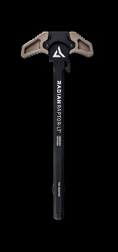 Picture of Radian Weapons Raptor-LT, Ambidextrous, Light Weight, 7075 Aluminum, Polymer Overmold Handles, 5.56MM, For AR15/M16, Flat Dark Earth Finish R0149