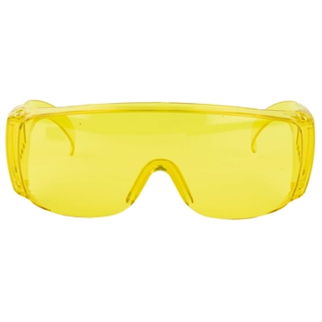 Picture of RADIANS COVERALLS GLASSES PROTECTOR AMBER FITS OVER PRESCRIPTION GLASSES COMPLIES W/ANSI Z87.1 RAICV0040