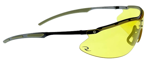 Picture of Radians Bravo Glasses R Amber Lens Single Metal Frame CSB1014CS