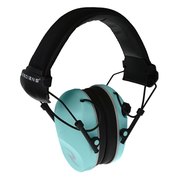Picture of RADIANS EARMUFFS AQUA DUAUL MIC. AUX. INPUT JACK FOR USE WITH SMART DEVICES R3220ECS