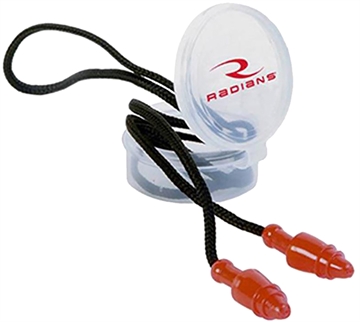 Picture of Radians SnugPlugs Earplugs 28 dB In The Ear Black/Red 50 Pair JP3150RD/50