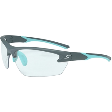 Picture of Radians Ladies Range Eyewear Women Clear Lens Gray with Aqua Accents Frame WS2310CS