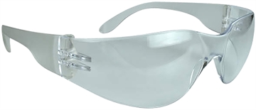 Picture of Radians Mirage Safety Eyewear Adult Clear Lens Polycarbonate Clear Frame MR0110ID