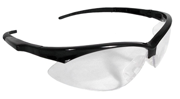 Picture of RADIANS OUTBACK SHOOTING GLASSES BLACK FRAME W/CLEAR LENS RUBBER TEMPLES & NOSEPIECE NECK CORD INCL RAIOB0110CS