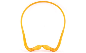 Picture of Radians Rad-Band 2 25 dB Behind The Neck Orange Ear Buds with Orange Cord Adult 1 Pair RB210CS