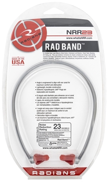Picture of Radians Rad-Band 23 dB Behind The Neck Gray Adult 1 Pair RB1150