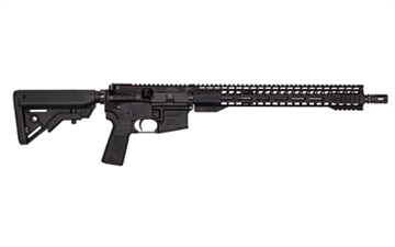 Picture of Radical Firearms RF-15, Semi-automatic, AR, 300 Blackout, 16" Threaded Socom Profile Barrel, Anodized Finish, Black, Mid Length Gas System, A2 Flash Hider, Black Anodized Finish, 15" M-LOK Free Float Handguard, B5 Systems Stock and Grip, 30 Rounds, 1 Magazine RF01694 FR16300HBAR15SHR