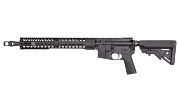 Picture of Radical Firearms RF-10, Semi-Automatic, AR, 450 Bushmaster, 16" Barrel, 1:14" Twist, 15" MHR MLOK Handguard, Anodized Finish, Black, B5 Pistol Grip and B5 Stock, 1 Magazine, 5 Rounds FR16-450BUSH-15MHR