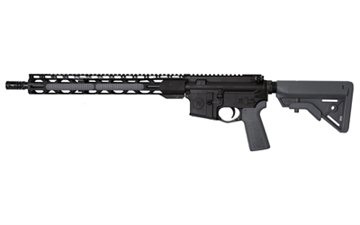 Picture of Radical Firearms RF-15, Semi-Automatic, AR, 7.62x39mm, 16" Barrel, 1:10" Twist, 15" RPR MLOK Handguard, Anodized Finish, Black, Gray B5 Pistol Grip and B5 Stock, 1 Magazine, 10 Rounds -GRY FR16-7.62X39HBAR-15RPR