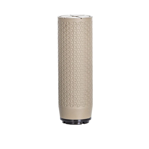 Picture of Radical Defense CS-3Ti Compact Suppressor 7.62mm Hub Mount KFM 5/8x24 Flash Hider - FDE CS3TI-FDE