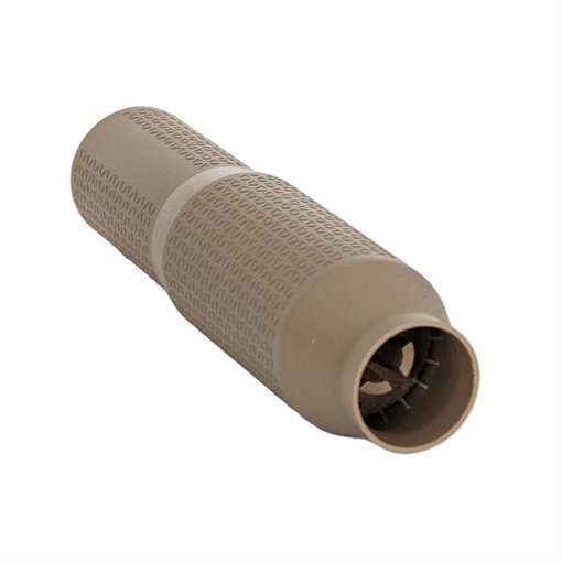 Picture of Radical Defense M249 SAW FVS Suppressor 5.56mm 1/2x28 - FDE M249FVS-FDE