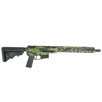Picture of Radical Firearms "Tiger Camo" Mil-Spec NATO Rifle 5.56mm 30rd Magazine(30) 16" Barrel Adjustable Stock FR16556SOC15RPR MODTGAR
