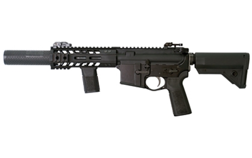Picture of Radical Defense MK1 Mod 1.5, PDW, Semi-automatic, SBR, 300 Blackout, 6.5", Black, B5, 30 Rounds, 1 Magazine, Includes Suppressor, 1:8, M-LOK, Iron Sights, Anodized, B5 Bravo MK1MOD15PDW300