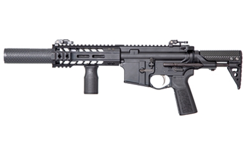 Picture of Radical Defense MK1 Mod 1, PDW, Semi-automatic, SBR, 300 Blackout, 6.5", Black, B5, 30 Rounds, 1 Mag, Includes Suppressor, 1:8, MLOK, Iron Sights, Anodized, B5 Bravo MK1MOD1PDW300