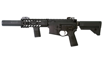 Picture of Radical Defense MK1 Mod 1.5, PDW, Semi-automatic, SBR, 556NATO, 6.5", Black, B5, 30 Rounds, 1 Magazine, Includes Suppressor, 1:7, M-LOK, Iron Sights, Anodized, B5 Bravo MK1MOD1PDW556
