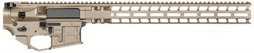 Picture of Radian Weapons AX556, Billet Upper/Lower Set, Semi-Automatic, 556 NATO/223 Remington, Ambidextrous, Cerakote Finish, Flat Dark Earth, Includes Radian Talon Ambidextrous Safety, Hammer Pin, 15.5" MLOK Handguard R0406